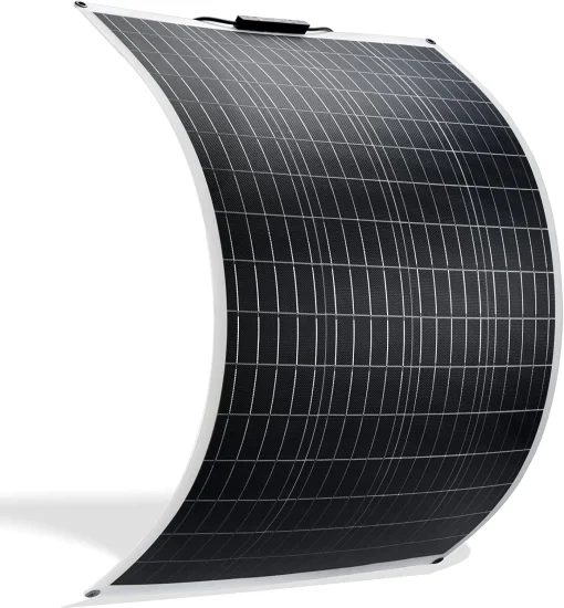 Topray Solar wasserdichtes 24 V/12 V Mono faltbares Solarpanel biegbares Ladegerät 100 W netzunabhängig Efte flexible Solarmodule für Zuhause, Wohnmobil, Boot, Van, Auto