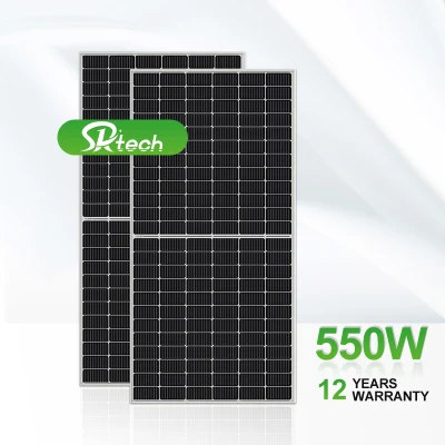 Flexibles, faltbares Mono- oder Poly-Solarpanel 550 W mit hochwertigem, tragbarem Solarpanel für den Einsatz