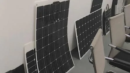 50 W 18 V Sunpower Cell Curving halbflexibles Photovoltaik-Solarpanel für Wohnmobile auf dem Dach