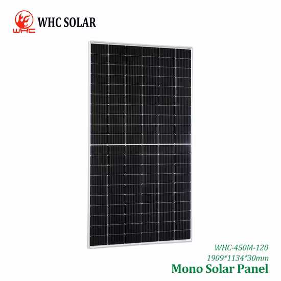 TÜV, CE, SGS Halbzellen-Poly-PV-Faltenflexibles schwarzes monokristallines polykristallines Modul Mono-Photovoltaik-Solarenergie-Panel mit 25 Jahren Garantie