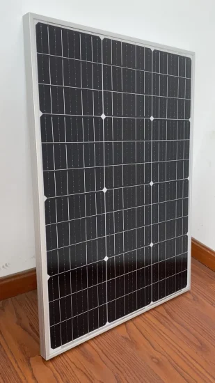 Kleine Mini-Solarmodule in runder Form, schwarze Farbe, 20 W, 18 V, Mono, DIY, für Solarlicht