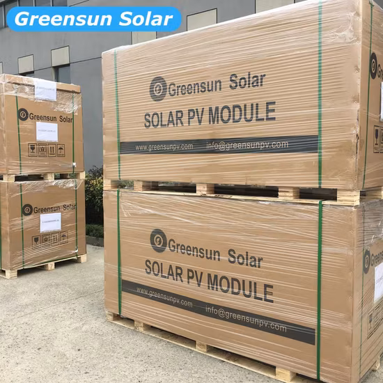 China Factory N Typ Topcon 550 570W 590W 600W Solarpanel